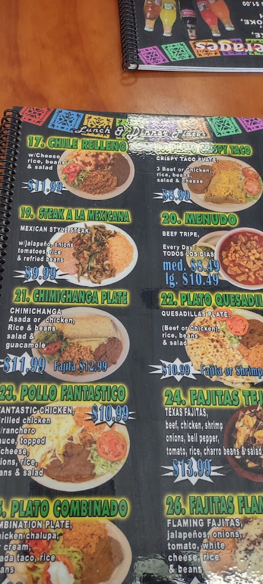 Las Tapatias De Jalisco Menu - Image 5